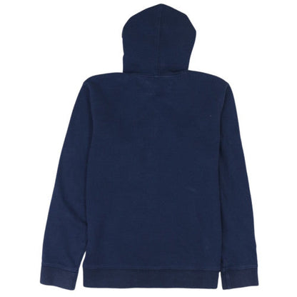 FILA Mens Blue Pullover Hoodie Small Regular Fit Fleece Logo Sportswear