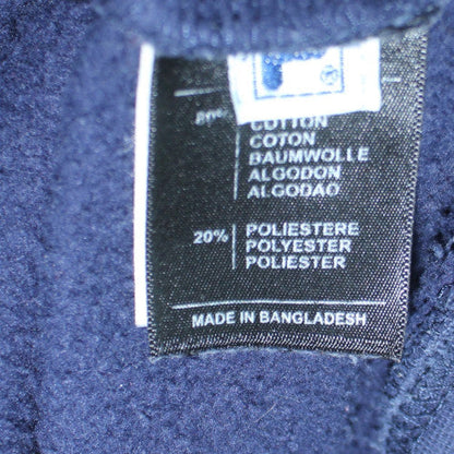 FILA Mens Blue Pullover Hoodie Small Regular Fit Fleece Logo Sportswear