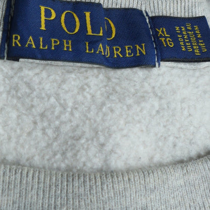 Polo Ralph Lauren Mens Grey XL Crew Neck Fleece Sweatshirt