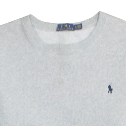 Polo Ralph Lauren Mens Grey XL Crew Neck Fleece Sweatshirt