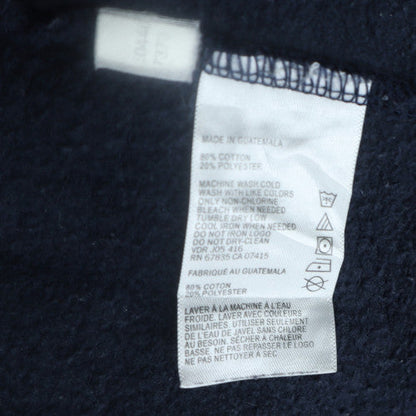 Nautica Men's Blue Full Zip Hoodie L Logo Design Fleece