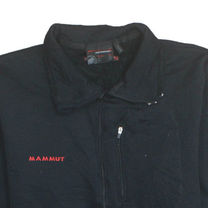 Mammut Men's Black 2XL Fleece Pullover Outdoor Sweatshirt