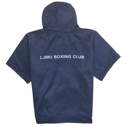 Under Armour Men’s Blue Pullover Short Sleeve Hoodie Size S LJMU Boxing Club