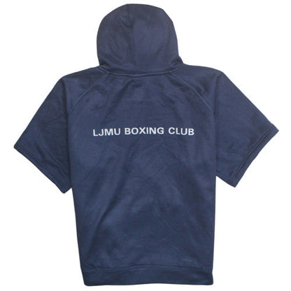 Under Armour Men’s Blue Pullover Short Sleeve Hoodie Size S LJMU Boxing Club