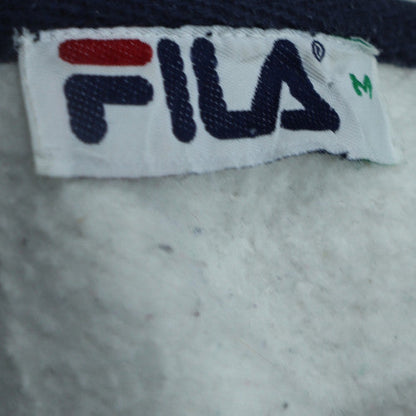 Fila Mens Grey Embroidered Logo Pullover Sweatshirt M