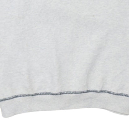 Fila Mens Grey Embroidered Logo Pullover Sweatshirt M
