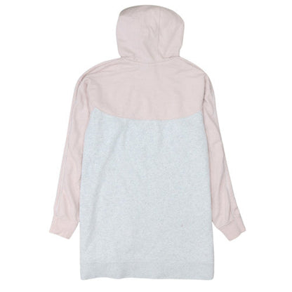 Nike Women’s Pink & Grey Pullover Long Sleeve Hoodie Size M