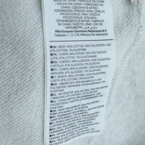 Nike Women’s Pink & Grey Pullover Long Sleeve Hoodie Size M