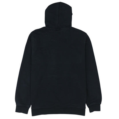 Adidas Men's Black Pullover Hoodie L Regular Fit Fleece Sweatshirt