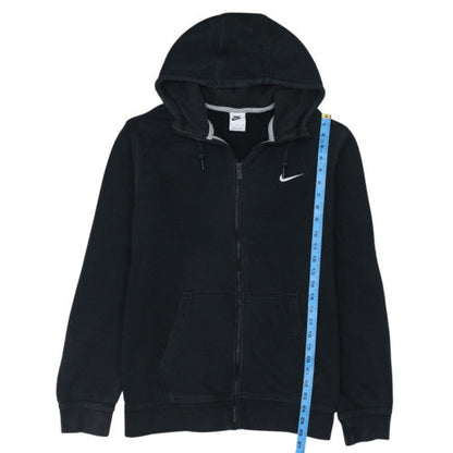 Nike Men's Black XL Full Zip Fleece Hoodie Sweatshirt