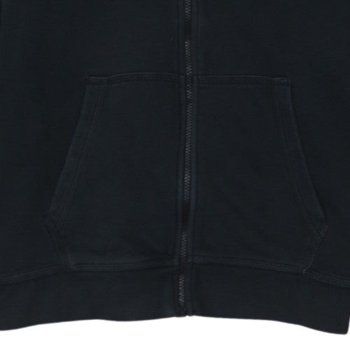 Nike Men's Black XL Full Zip Fleece Hoodie Sweatshirt