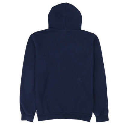 Puma Mens Blue Pullover Hoodie Size M Logo Fleece Hooded Sweatshirt