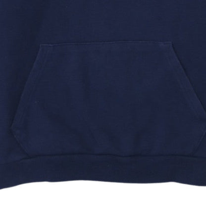 Puma Mens Blue Pullover Hoodie Size M Logo Fleece Hooded Sweatshirt