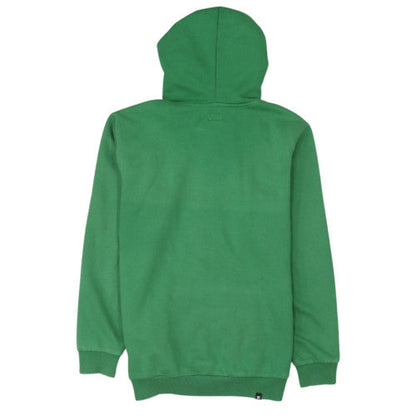 DC Men's Green Pullover Hoodie XL Logo Fleece Casual Sweatshirt