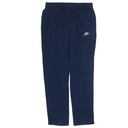 Nike Men's Blue Fleece Sweatpants M Regular Fit Activewear