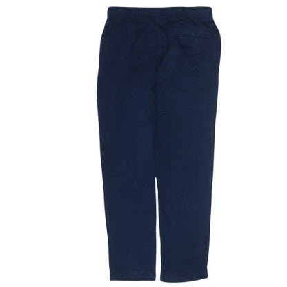 Nike Men's Blue Fleece Sweatpants M Regular Fit Activewear