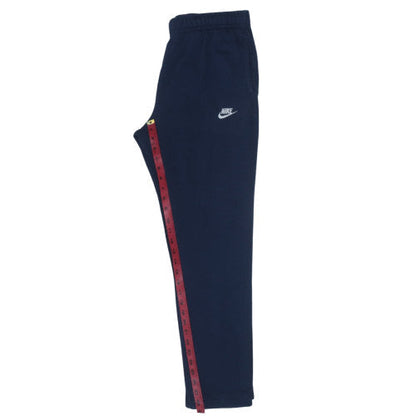 Nike Men's Blue Fleece Sweatpants M Regular Fit Activewear