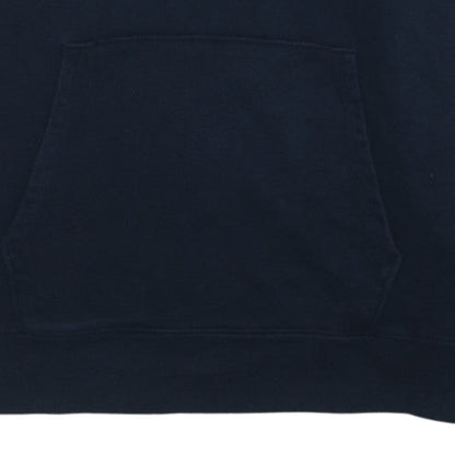 Champion Women’s Navy Pullover Hoodie Medium Cotton Blend Logo