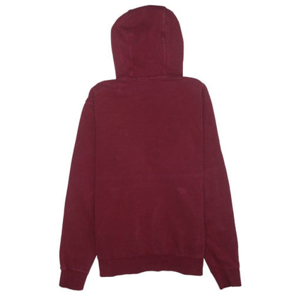 Nike Women’s Burgundy Hoodie Size M Pullover Fleece Sweatshirt