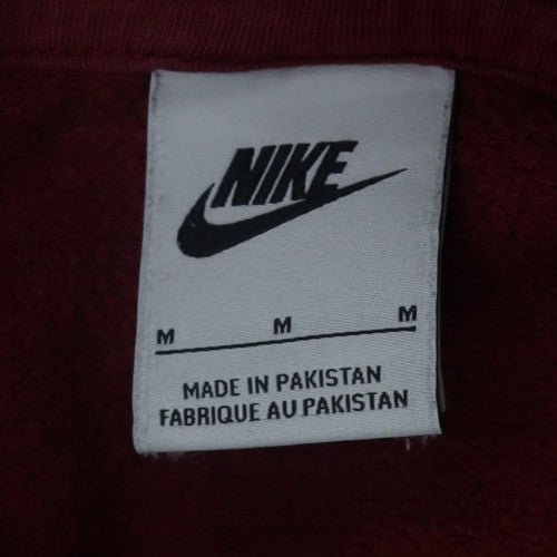 Nike Women’s Burgundy Hoodie Size M Pullover Fleece Sweatshirt