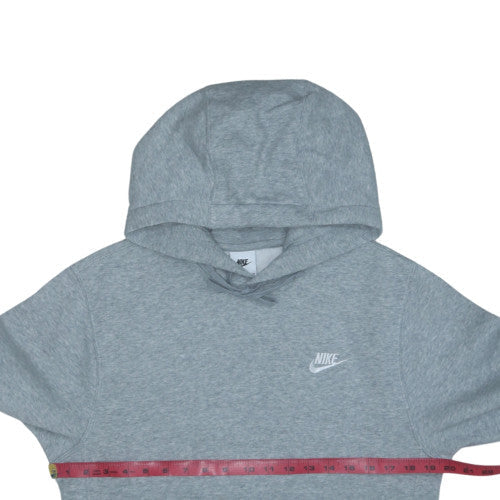 Nike Men's Grey XS Pullover Hoodie Classic Fleece Sweatshirt