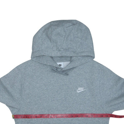 Nike Men's Grey XS Pullover Hoodie Classic Fleece Sweatshirt
