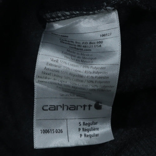 Carhartt Men’s Black Pullover Hoodie Small Classic Fit