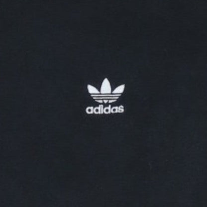 Adidas Mens Black XL Crew Neck Pullover Sweatshirt with Logo
