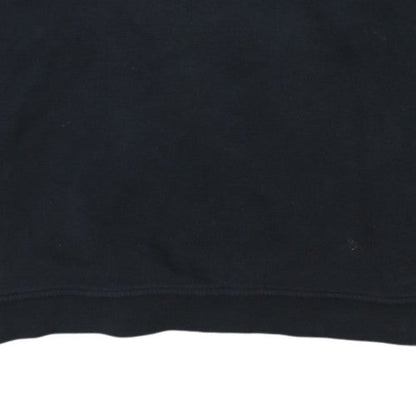 Adidas Mens Black XL Crew Neck Pullover Sweatshirt with Logo