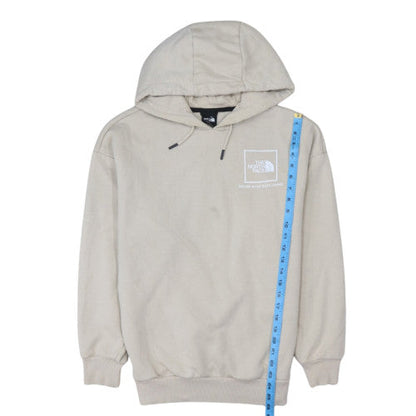 The North Face Mens Beige Pullover Hoodie M Regular Fit Fleece
