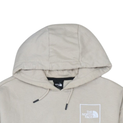 The North Face Mens Beige Pullover Hoodie M Regular Fit Fleece