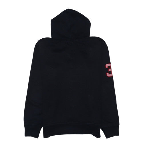 Mens UK Size L Ralph Lauren Black Full Zip Hoodie