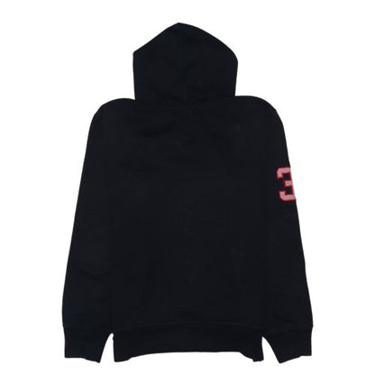 Mens UK Size L Ralph Lauren Black Full Zip Hoodie