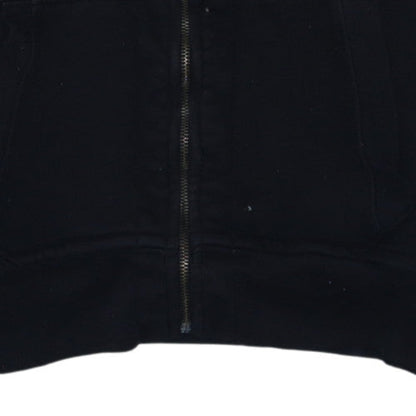 Mens UK Size L Ralph Lauren Black Full Zip Hoodie