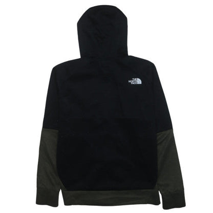 The North Face Mens Black Green Full Zip Hoodie M Outdoor Fleece