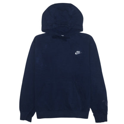 Nike Men's Blue Pullover Hoodie Fleece Regular Fit M