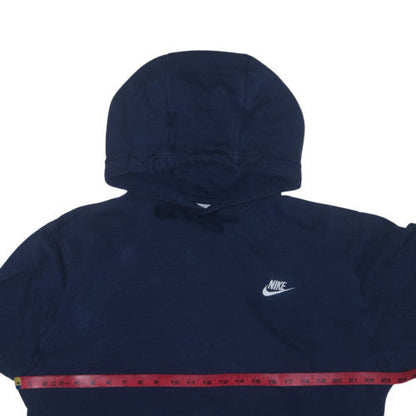 Nike Men's Blue Pullover Hoodie Fleece Regular Fit M