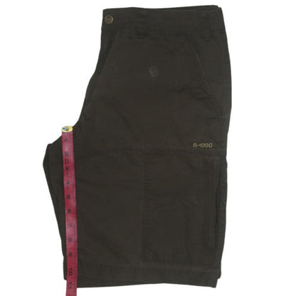 Fjällräven Men's Brown Cargo Shorts Size M G-1000 Outdoor