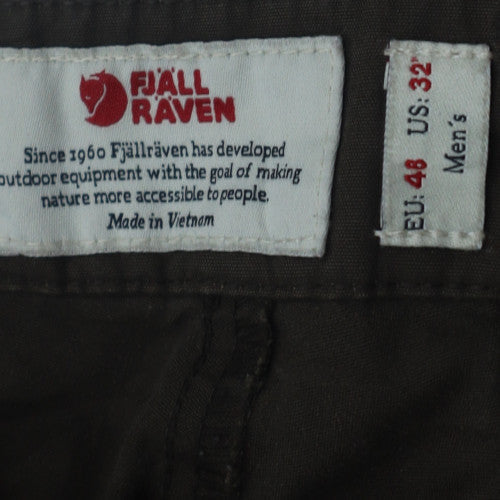 Fjällräven Men's Brown Cargo Shorts Size M G-1000 Outdoor