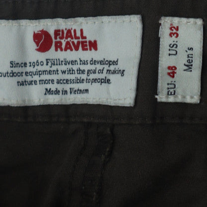 Fjällräven Men's Brown Cargo Shorts Size M G-1000 Outdoor
