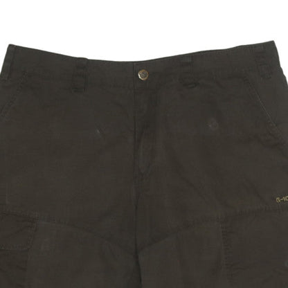 Fjällräven Men's Brown Cargo Shorts Size M G-1000 Outdoor