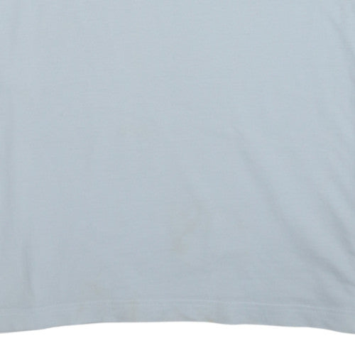 Kappa Men’s White 2XL Cotton Polo Shirt Embroidered Logo