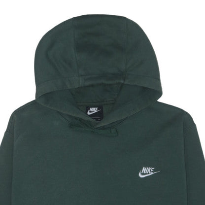 Nike Men's Green XL Pullover Hoodie Fleece Sportswear