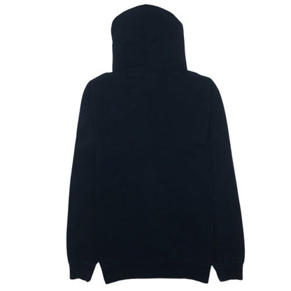 Rip Curl Men's Black Pullover Hoodie M Fleece Surf Logo Sweatshirt