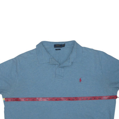 Ralph Lauren Men’s Blue Classic Fit 2XL Cotton Polo Shirt