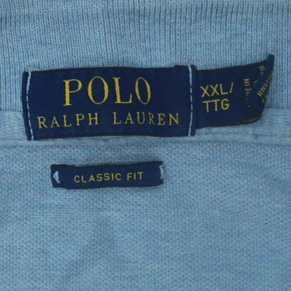 Ralph Lauren Men’s Blue Classic Fit 2XL Cotton Polo Shirt