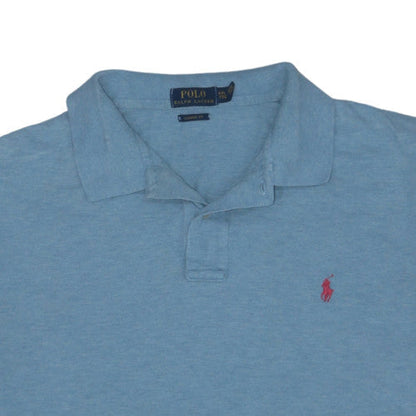 Ralph Lauren Men’s Blue Classic Fit 2XL Cotton Polo Shirt