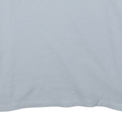 Tommy Hilfiger Men's White Henley Cotton Jumper M Long Sleeve