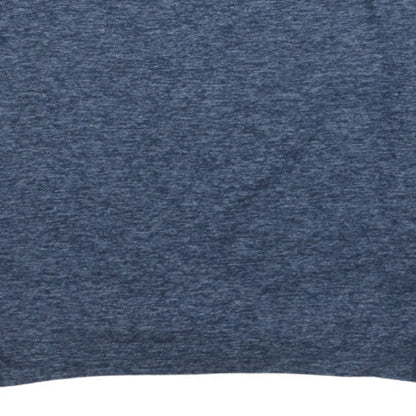 Nike Men's Blue Dri-Fit 1/4 Zip Long Sleeve Running Top M