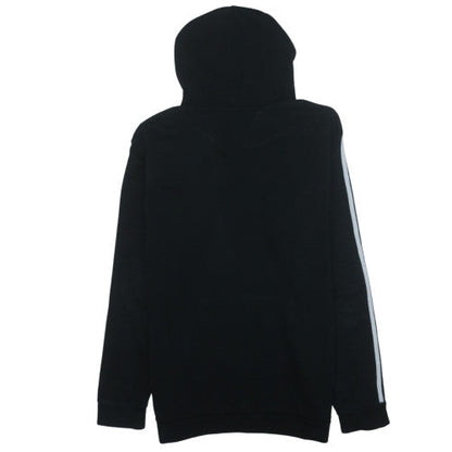 Adidas Mens Black Pullover Hoodie Size L Fleece Sportswear